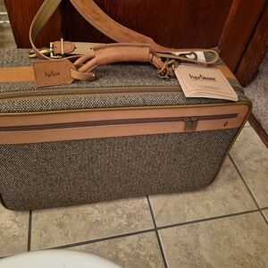 Hartmann Tan and Brown Travel Bag